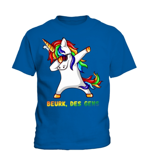 LICORNE beurk des gens Kids T-Shirt