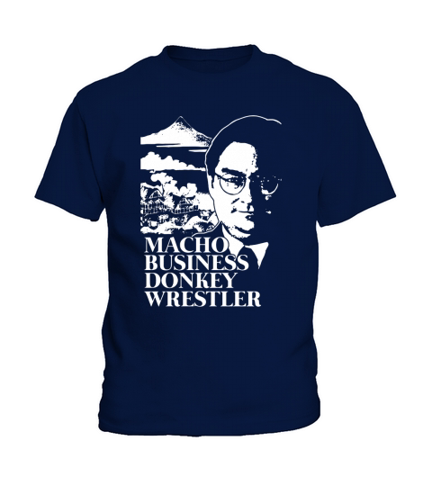 Macho Business Donkey Wrestler - Shirt Kids T-Shirt