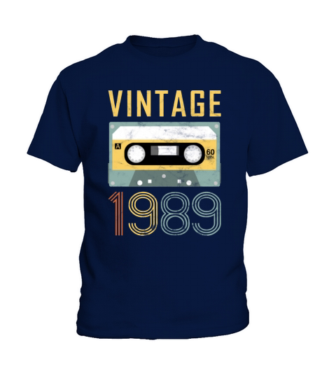 Vintage 1989 30th birthday Kids T-Shirt