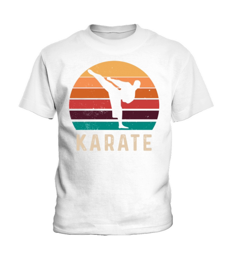 Vintage Retro Karate Kids T-Shirt