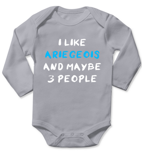 Ariegeois Funny Long Sleeve Baby One-Piece