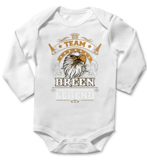 BREEN team legend, BREEN tshirt Long Sleeve Baby One-Piece