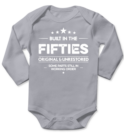 Built in the Fifties Original and Unrestored Long Sleeve Baby One-Piece