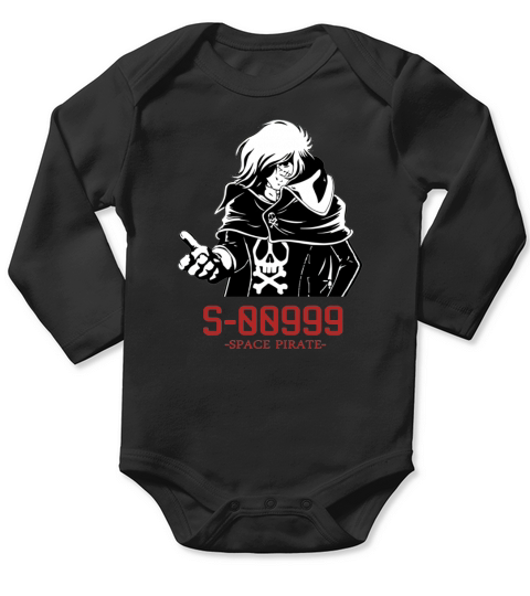 Captain Harlock Long Sleeve Baby One-Piece