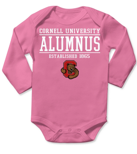 Cornell University Alumnus Long Sleeve Baby One-Piece