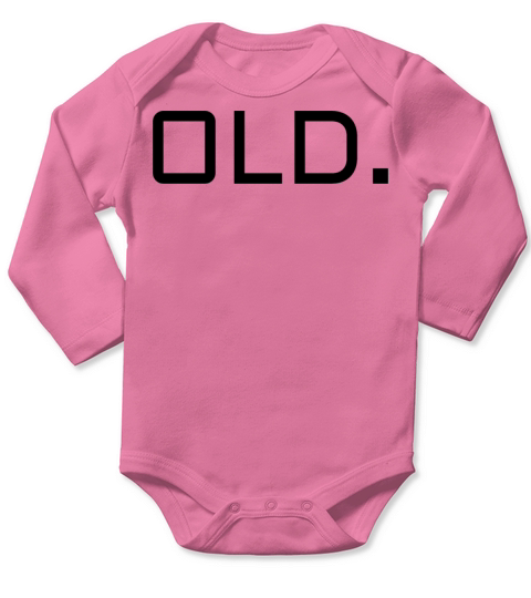 Funny Happy 40th 50th 60th 70th Birthday Gift Long Sleeve Baby One-Piece