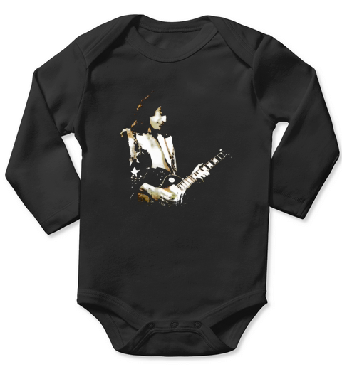 Jimmy Page Fan V4 Long Sleeve Baby One-Piece
