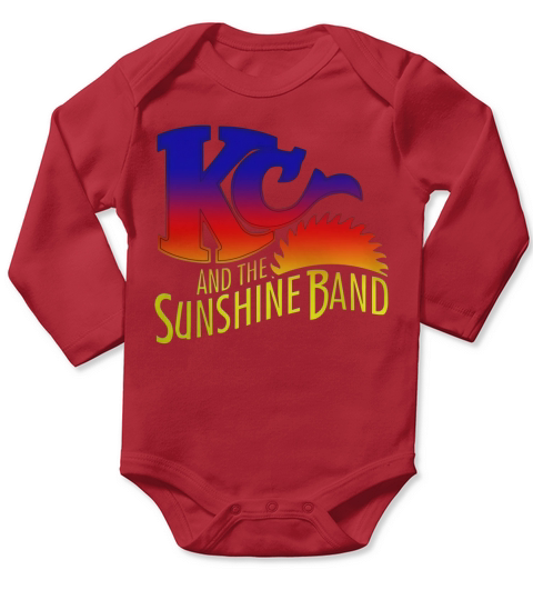 KC AND THE SUNSHINE BAND (SUNSET) shirt Long Sleeve Baby One-Piece