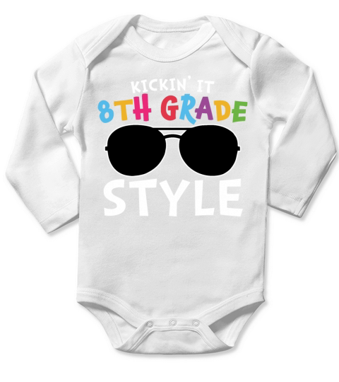 Kickin Long Sleeve Baby One-Piece