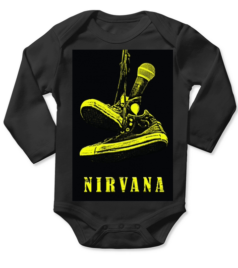 Nirvana - Baby Onesie Long Sleeve Baby One-Piece