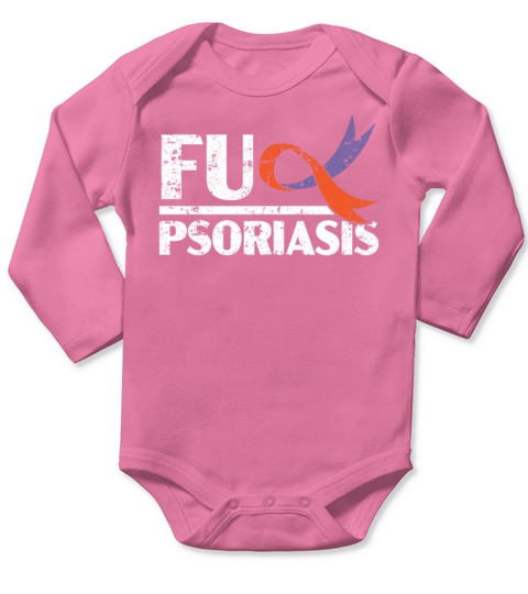 Psoriasis Warrior Skin Disease Psoriasis Awareness Long Sleeve Baby One-Piece