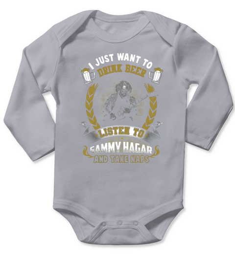 Sammy Hagar Long Sleeve Baby One-Piece