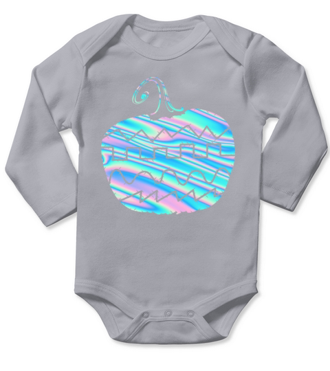 Synthesizer Pumpkin Colorful Long Sleeve Baby One-Piece
