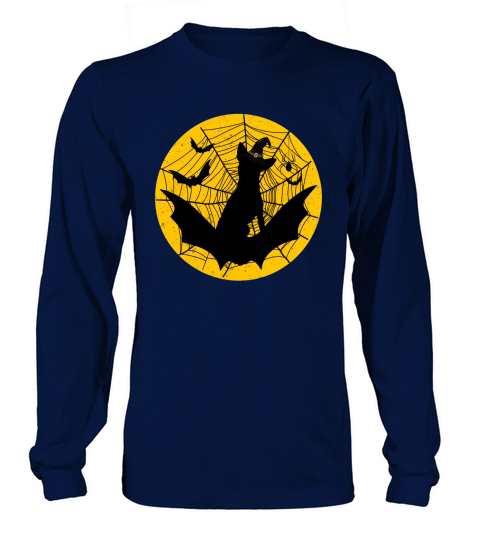 Chihuahua And Moon Halloween Long sleeved Unisex