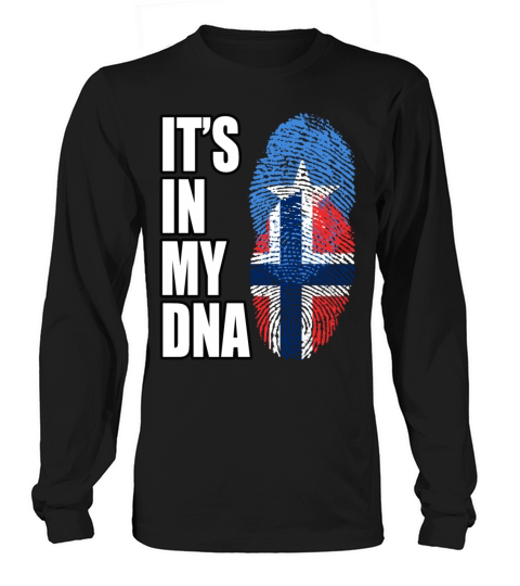 Somali And Norwegian Vintage Heritage DNA Flag Long sleeved Unisex