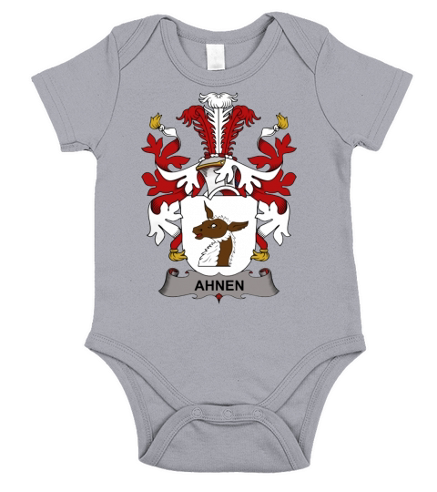 Ahnen Family Crest Danish Family Crests - Coffee Mug (colored) Short Sleeve Baby One-Piece