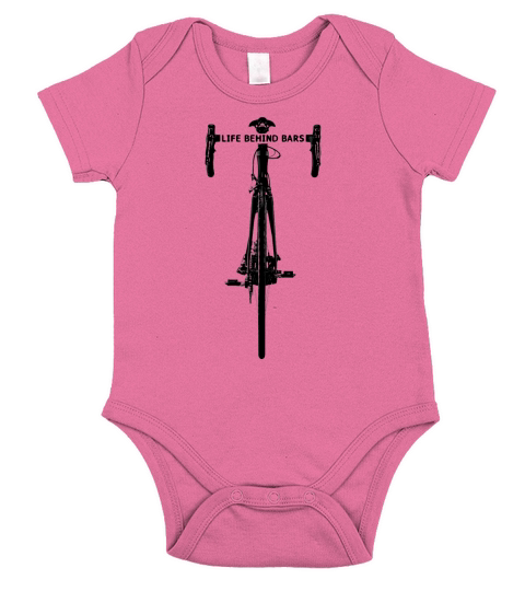 Bicycle Life Behind Bars Shirt Short Sleeve Baby One-Piece