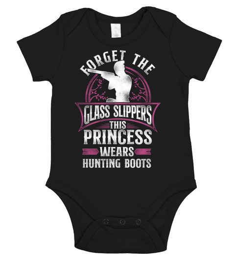 Buck Deer Hunting Hunter Girl Short Sleeve Baby One-Piece