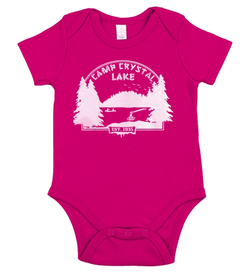 Camp Crystal Lake Short Sleeve Baby One-Piece