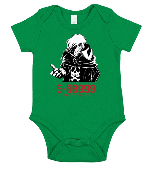 Captain Harlock Short Sleeve Baby One-Piece
