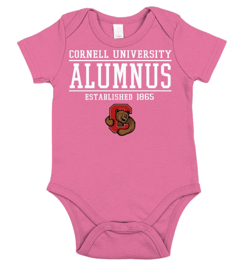 Cornell University Alumnus Short Sleeve Baby One-Piece