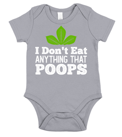 Funny Vegan Sayings Gift for Vegetarian Short Sleeve Baby One-Piece