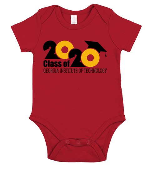 Georgia Institute of Technology Class of Graduation 2020 Short Sleeve Baby One-Piece