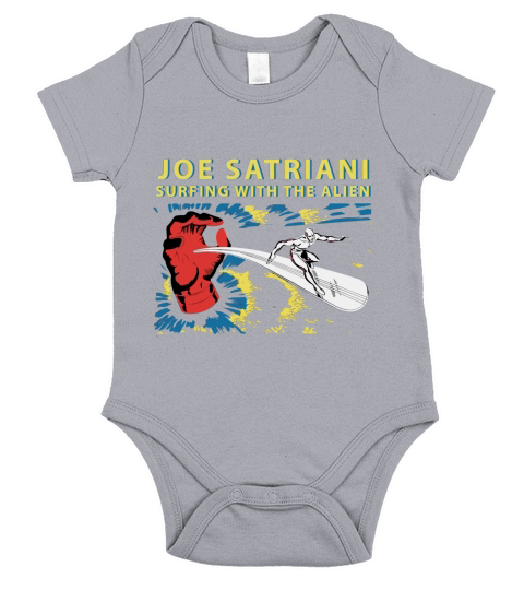 JS  - Surfing With The Alien Short Sleeve Baby One-Piece