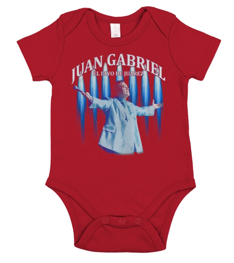 Juan Gabriel El Divo Short Sleeve Baby One-Piece