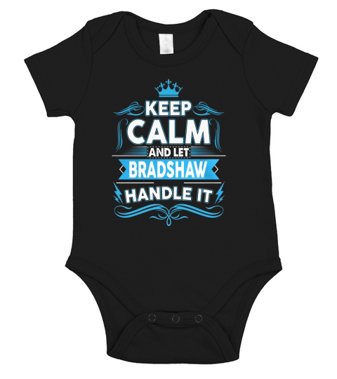 Keep calm BRADSHAW, BRADSHAW tshirt Short Sleeve Baby One-Piece
