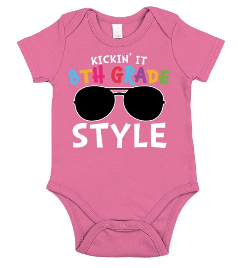 Kickin Short Sleeve Baby One-Piece