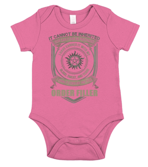 ORDER FILLER Short Sleeve Baby One-Piece
