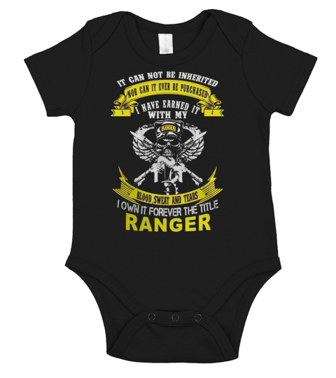 Own forever the title Army Ranger shirt Short Sleeve Baby One-Piece