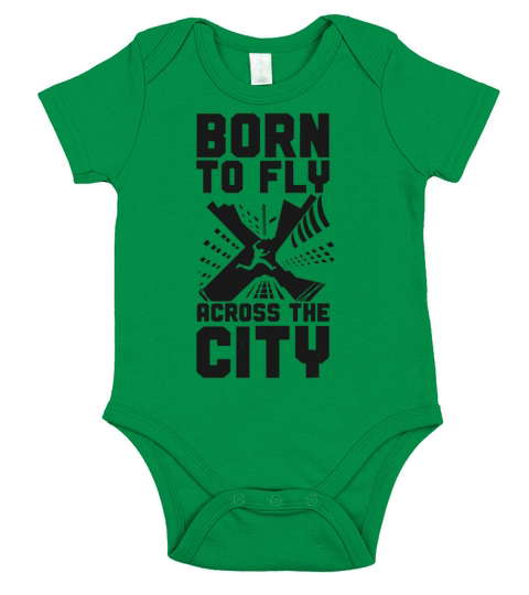 Parkour Free Running Traceur Short Sleeve Baby One-Piece