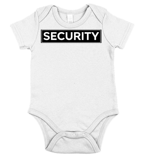 Pink Security Short Sleeve Baby One-Piece