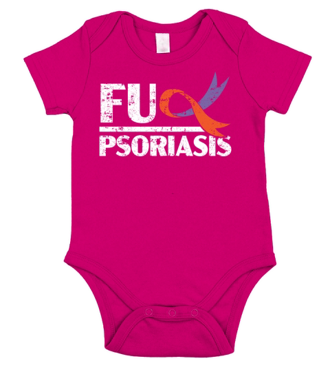 Psoriasis Warrior Skin Disease Psoriasis Awareness Short Sleeve Baby One-Piece