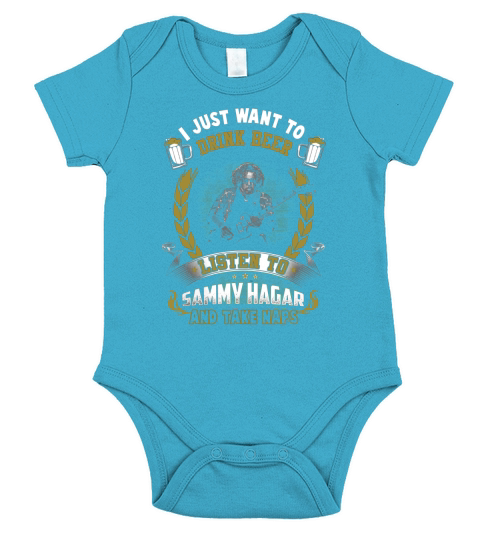 Sammy Hagar Short Sleeve Baby One-Piece
