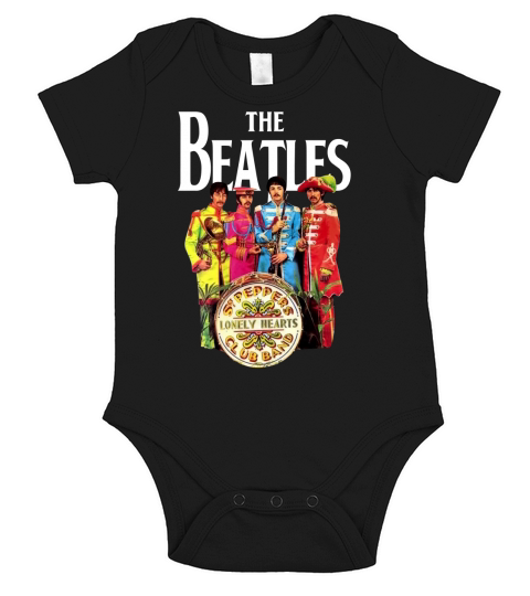 Sgt Peppers Lonely Hearts Club Band Short Sleeve Baby One-Piece