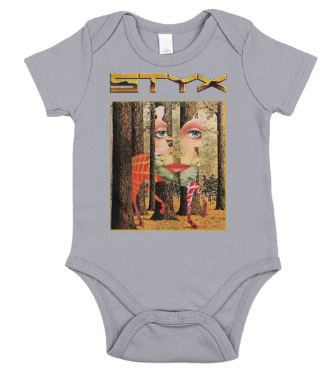 Styx Band  The Grand Illusion Tshirt Short Sleeve Baby One-Piece