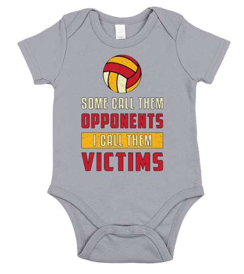 Volleyball Player Some Call Them Opponents Team Short Sleeve Baby One-Piece