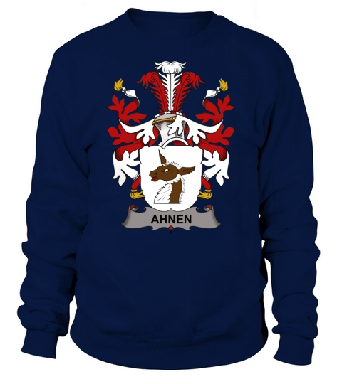 Ahnen Family Crest Danish Family Crests - Coffee Mug (colored) Sweatshirt Unisex