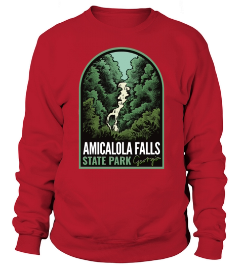 Amicalola Falls State Park Georgia Vintage Sweatshirt Unisex