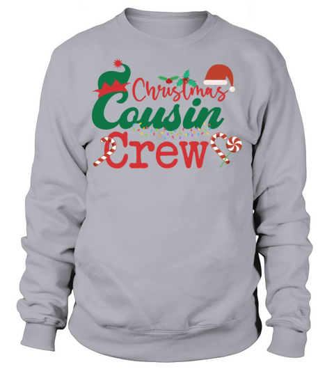 Cousin Claus Santa Funny Christmas Pajama Matching Sweatshirt Unisex