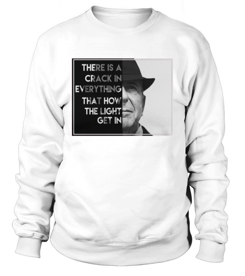 Leonard Cohen Anthem Sweatshirt Unisex