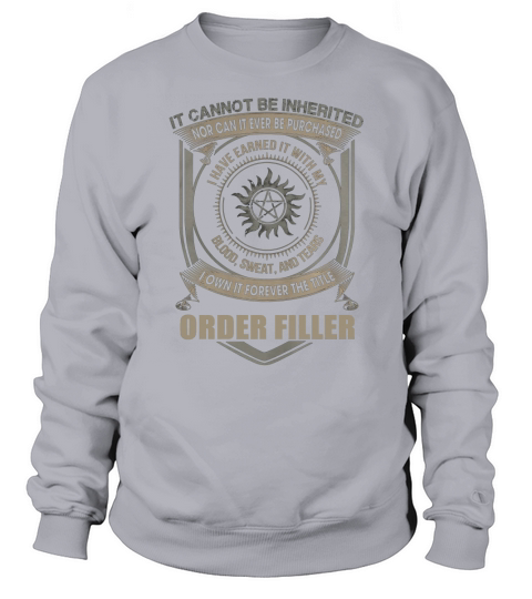 ORDER FILLER Sweatshirt Unisex