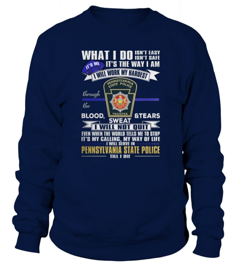 Pennsylvania State Police Sweatshirt Unisex