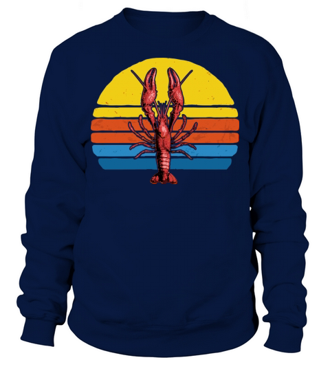 Vintage Crawfish 80S Louisiana Crawdad Sweatshirt Unisex