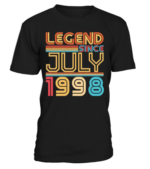 Birth Month July 1998 T-Shirt Unisex