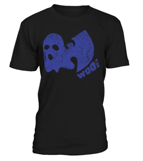 halloween ghost woo wutang blue T-Shirt Unisex