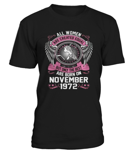 Scopio the best are born on November 1972 T-Shirt Unisex